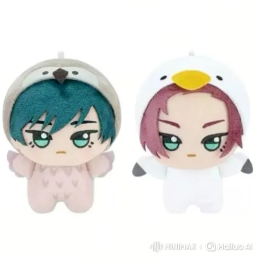 Chibi Plush Dolls Enjoying Meals Together – AI Generated Video | Hailuo AI