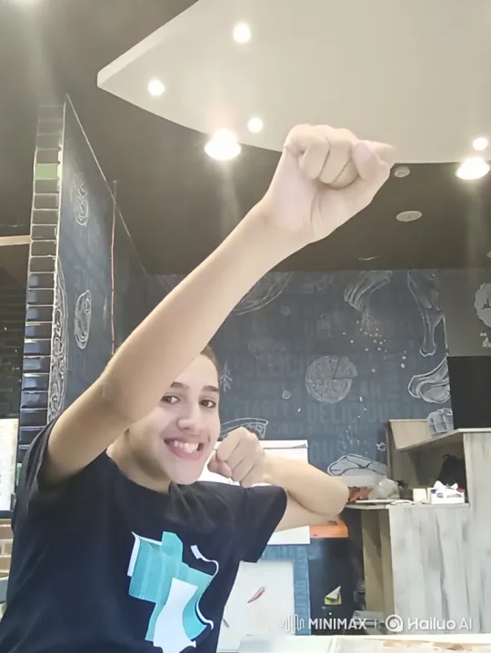 Young Man Ascends Through Restaurant to Space – AI Generated Video | Hailuo AI