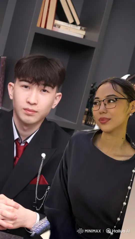 Young Couple Embraces Child in Loving Family Moment – AI Generated Video | Hailuo AI