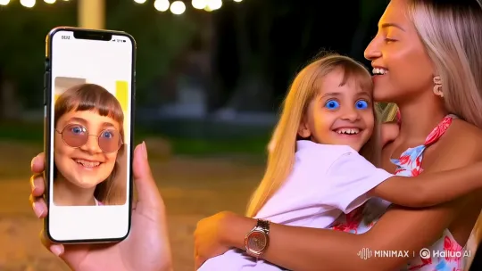 Family Reunion: Summer Evening Embrace – AI Generated Video | Hailuo AI