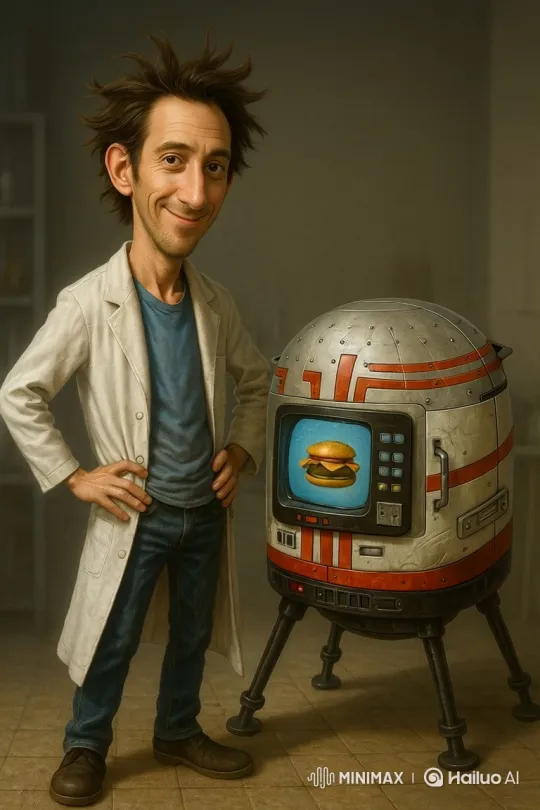 Flip Loco Unveils His Fast Food Inventing Machine – AI Generated Video | Hailuo AI