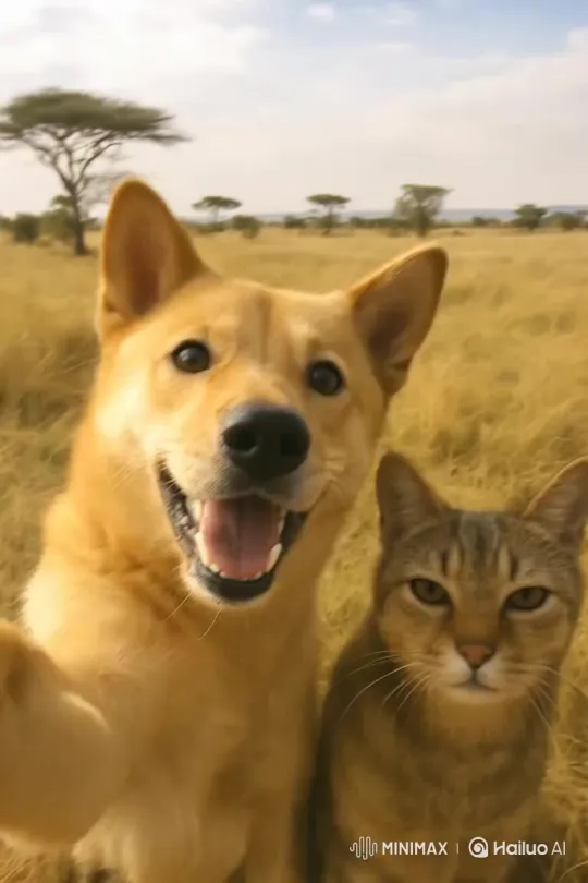 Fictional Animals Enjoy Cheese Feast – AI Generated Video | Hailuo AI