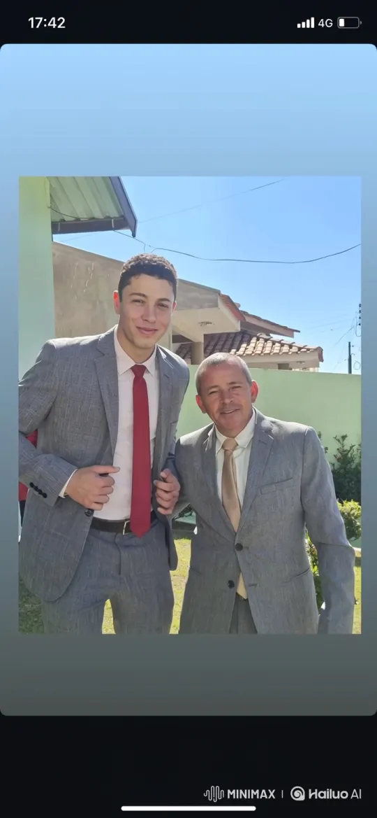Affectionate Father-Son Moment Captured on Sunny Day – AI Generated Video | Hailuo AI