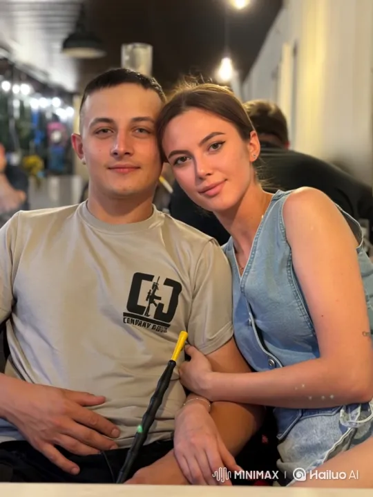 Young Family Embraces Joyful Moment on Summer Evening – AI Generated Video | Hailuo AI
