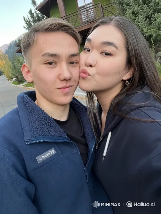 Family Embrace Captured on a Summer Evening – AI Generated Video | Hailuo AI