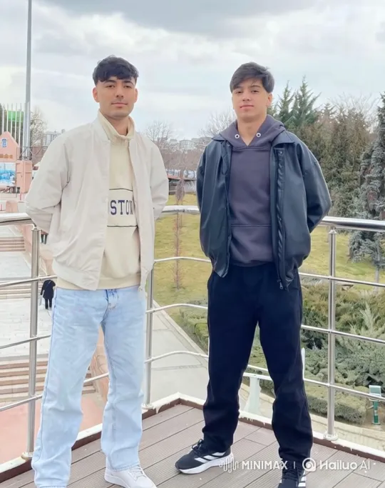 Young Men Handcuffed by Police on Balcony – AI Generated Video | Hailuo AI