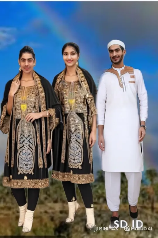 Three Individuals Enjoy Conversation in Scenic Outdoor Setting – AI Generated Video | Hailuo AI