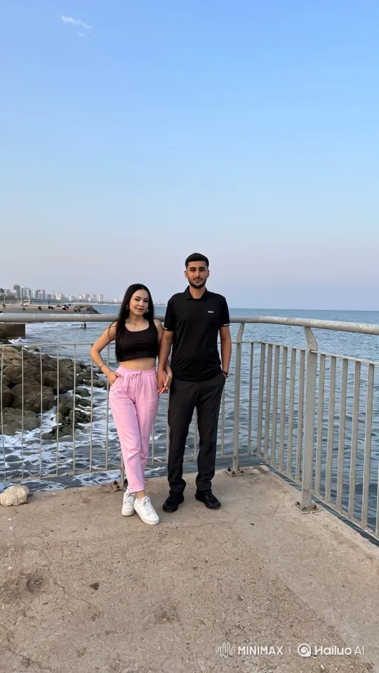 Family Embrace on the Pier at Dusk – AI Generated Video | Hailuo AI