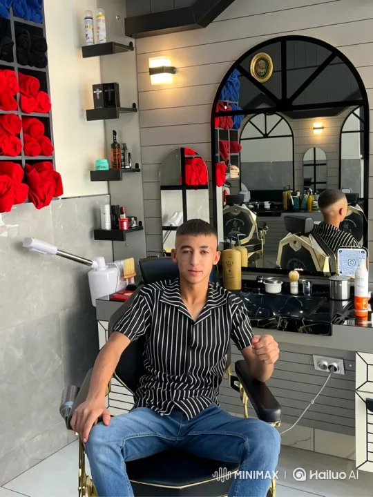 Family Reunion: Barber's Chair to Summer Evening Embrace – AI Generated Video | Hailuo AI