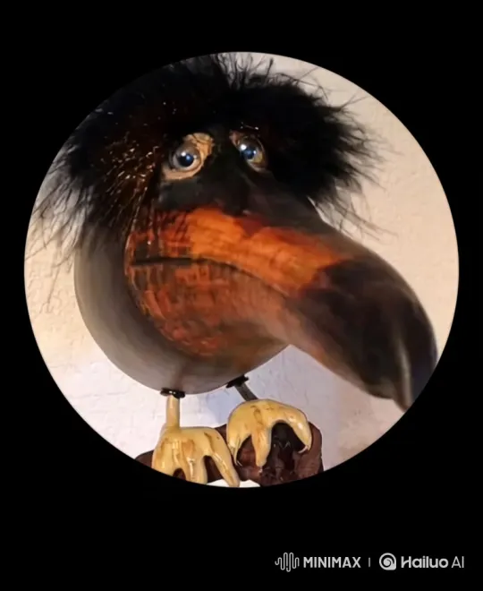 Bird-Like Creature Freaks Out at Losing Lottery in Club – AI Generated Video | Hailuo AI