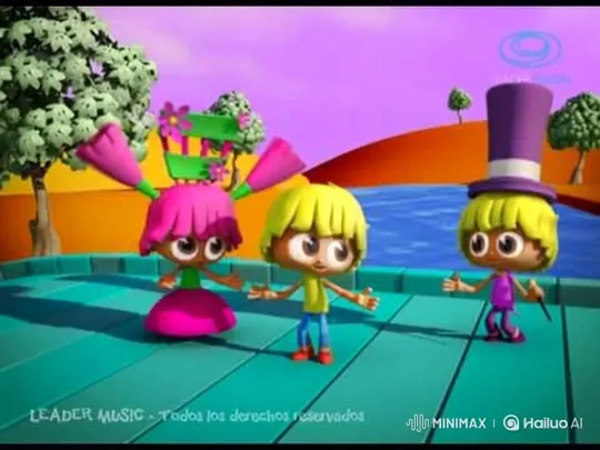 Sad Cartoon Characters Crying on a Whimsical Stage – AI Generated Video | Hailuo AI