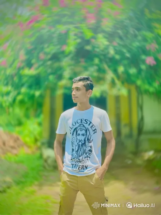 Young Man on Path with Complex Camera Movement – AI Generated Video | Hailuo AI