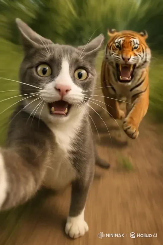 Tigre is a proper noun and could refer to a variety of things depending on the context. It could be a name, a place, or a reference to the animal. Without additional context, it's challenging to provide a specific and concise English title. – AI Generated Video | Hailuo AI