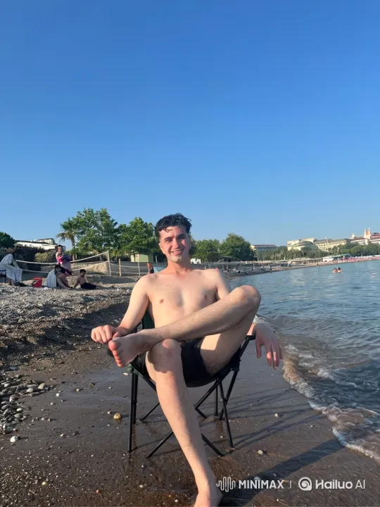 Family Embrace Captured on Summer Evening – AI Generated Video | Hailuo AI