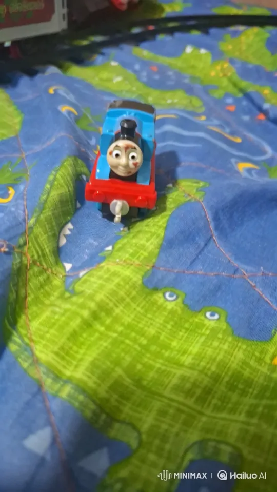 Thomas the Tank Engine Chugs Through Countryside – AI Generated Video | Hailuo AI