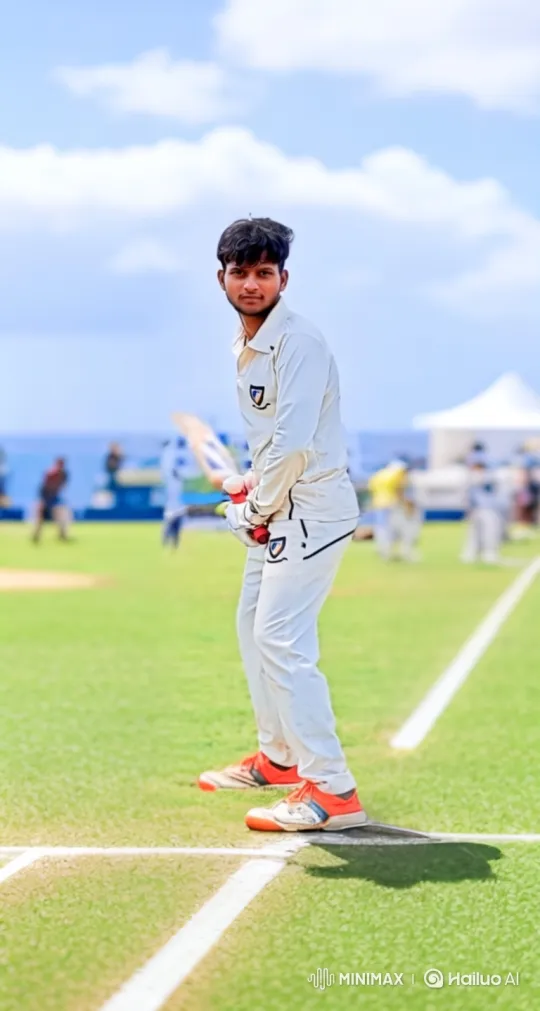 Cricket Player's Journey from Ground to Globe – AI Generated Video | Hailuo AI