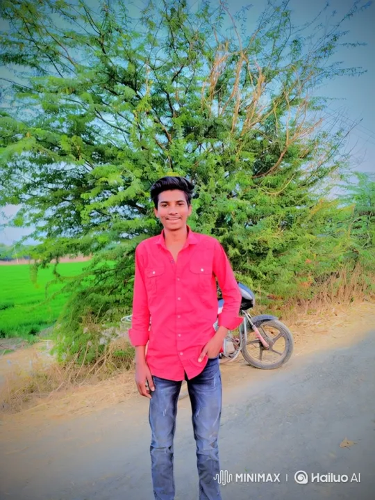 Young Man Meets Figure Resembling PM Modi in Rural Setting – AI Generated Video | Hailuo AI