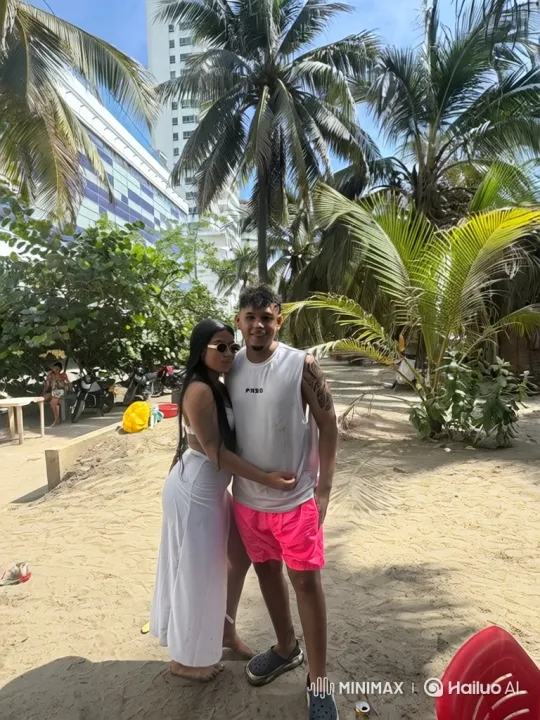 Couple Enjoying Romantic Beach Moment – AI Generated Video | Hailuo AI