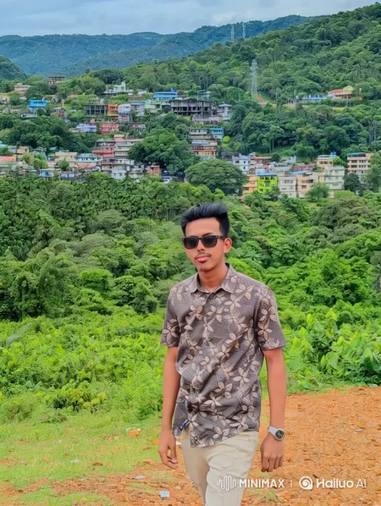Romantic Encounter in a Serene Park Setting – AI Generated Video | Hailuo AI