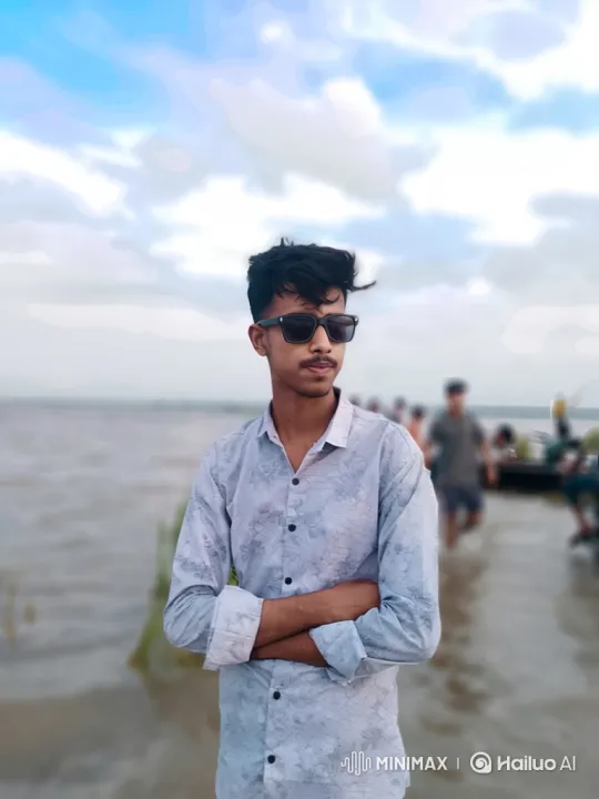 Romantic Scene by the Water at Golden Hour – AI Generated Video | Hailuo AI