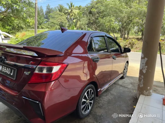Sporty Red Sedan Activates Air Suspension – AI Generated Video | Hailuo AI