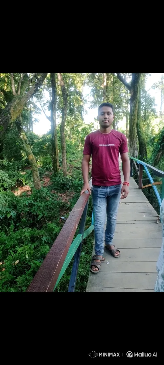 Romantic Encounter on a Wooden Bridge at Golden Hour – AI Generated Video | Hailuo AI