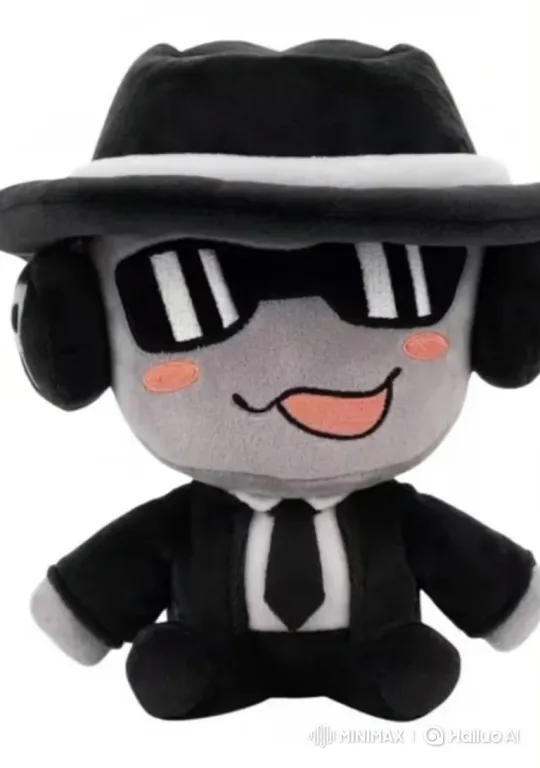 Animated Plush Toy Exhibits Confident, Cool Demeanor – AI Generated Video | Hailuo AI