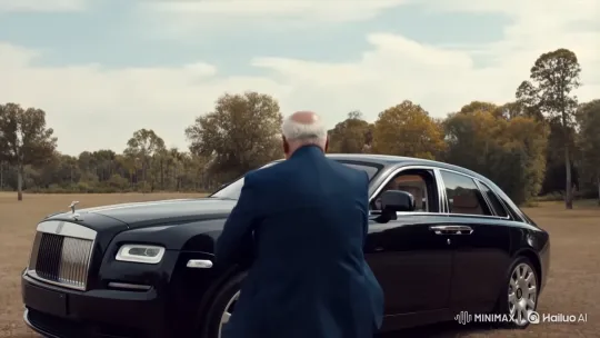 Narendra Modi Surprises Man, Shares Handshake in Rolls Royce Arrival – AI Generated Video | Hailuo AI