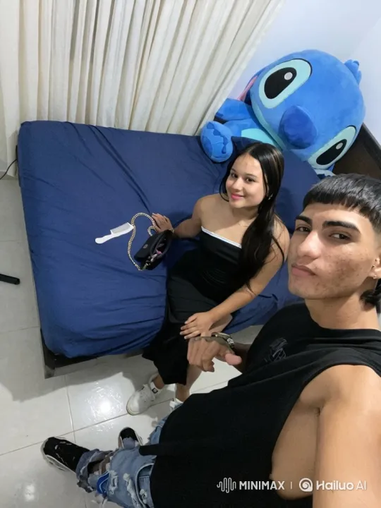 Young Couple and Toddler's Intimate Bedroom Moment – AI Generated Video | Hailuo AI