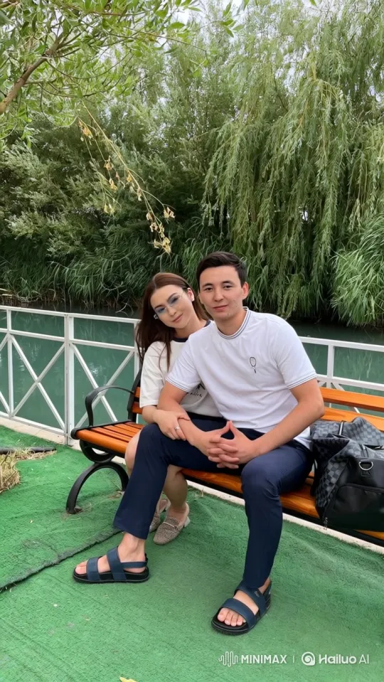 Family Affection Captured on a Summer Evening – AI Generated Video | Hailuo AI
