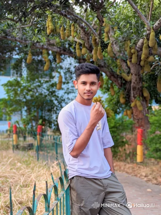 Young Couple Shares a Serene Moment in a Golden Hour Park – AI Generated Video | Hailuo AI
