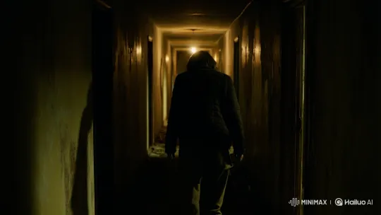 Abandoned Building: Journey Towards Ominous Light – AI Generated Video | Hailuo AI