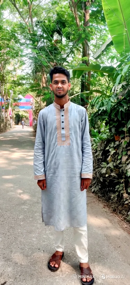Young Couple Shares Silent Moment in Golden Park – AI Generated Video | Hailuo AI