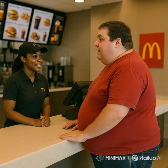 McDonald's Employee Hugs, Then Shoots Costumed Man – AI Generated Video | Hailuo AI