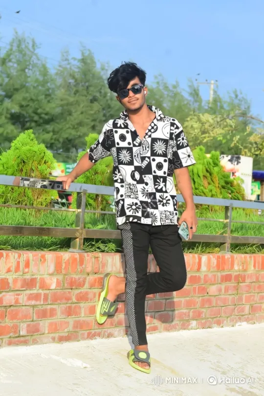 Romantic Encounter in the Golden Hour Park – AI Generated Video | Hailuo AI