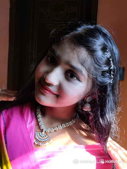 Young Woman with Sparkling Jewelry in Intimate, Sunlit Scene – AI Generated Video | Hailuo AI