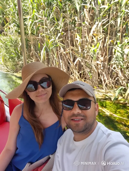 Family Enjoying Peaceful Moment on Boat – AI Generated Video | Hailuo AI