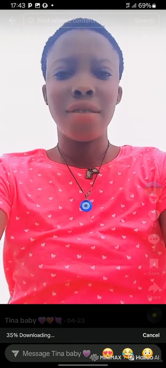 Young Black Person on Video Call with Changing Expressions – AI Generated Video | Hailuo AI