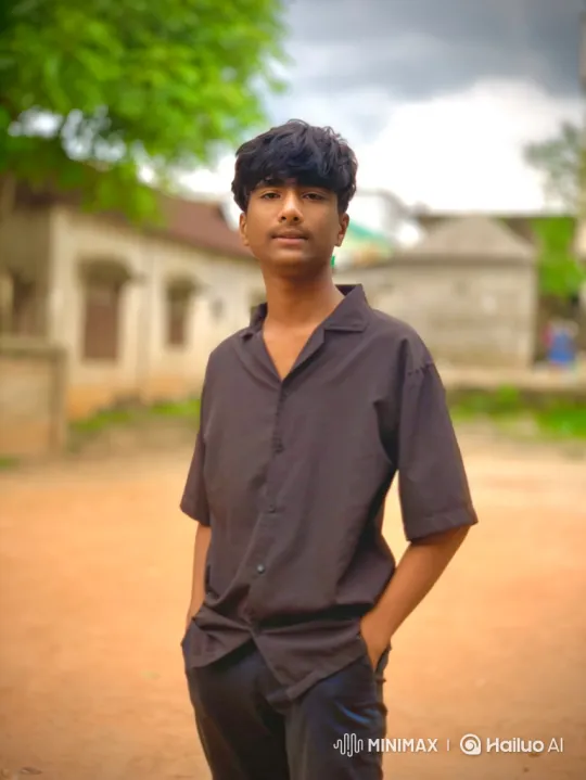 Young Couple's Silent Connection in Golden Hour Park – AI Generated Video | Hailuo AI