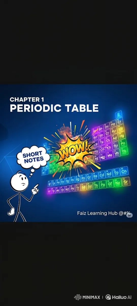 Animated Short: WOW! Periodic Table Exploration – AI Generated Video | Hailuo AI