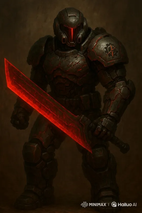 Demon Sliced in Half by Slayer in Doom Eternal – AI Generated Video | Hailuo AI