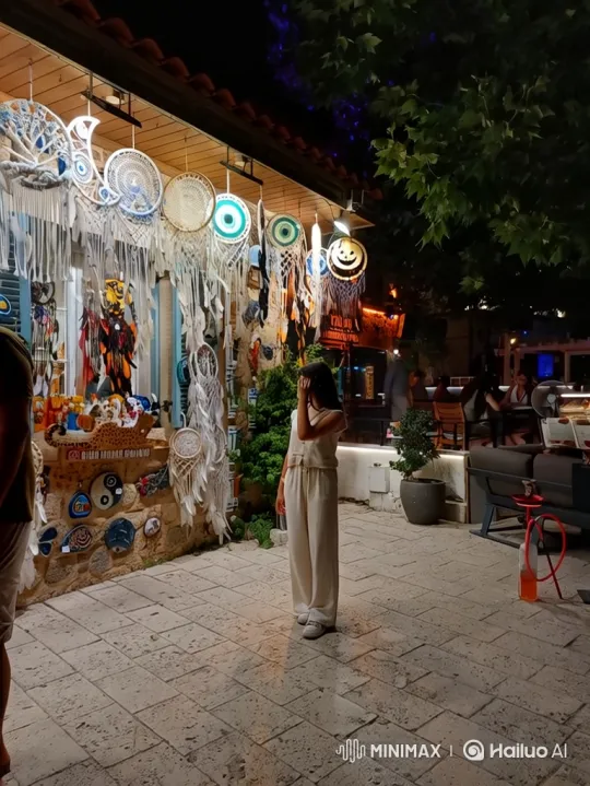 Family Embraces at Outdoor Cafe - Heartwarming Moment – AI Generated Video | Hailuo AI
