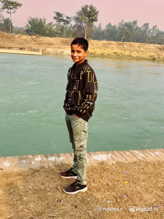 Young Boy Meets Famous Cricketer MS Dhoni – AI Generated Video | Hailuo AI