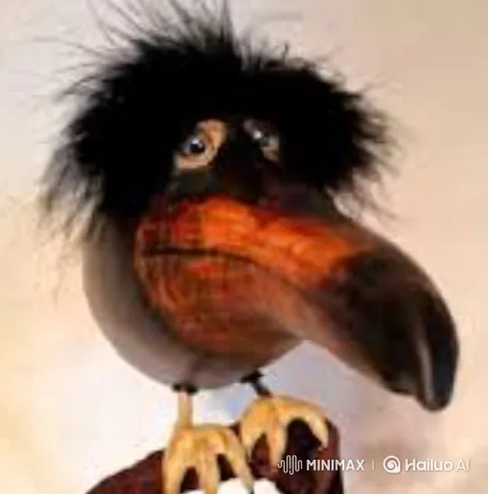 Stylized Black Bird in a Train Car: An Animated Short – AI Generated Video | Hailuo AI
