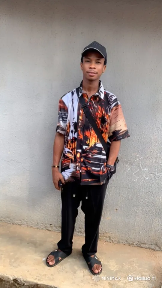 Young Man in Casual Attire with Confident Pose – AI Generated Video | Hailuo AI
