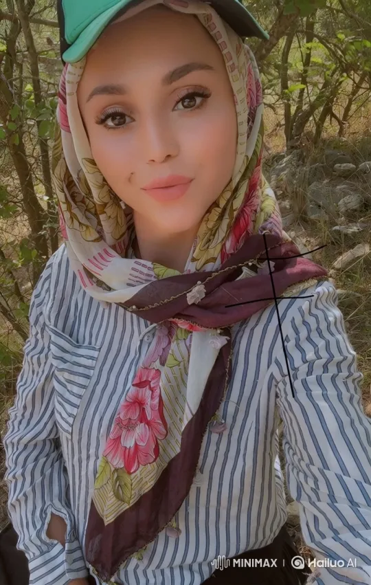 Young Woman in Woods Embraces Gentle Breeze – AI Generated Video | Hailuo AI