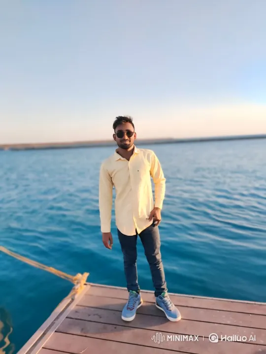 Romantic Couple on Dock at Golden Hour – AI Generated Video | Hailuo AI