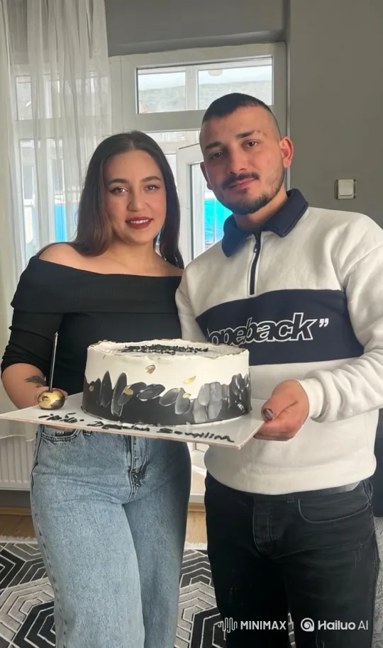 Family Celebration: Newborn, Cake, and Love – AI Generated Video | Hailuo AI