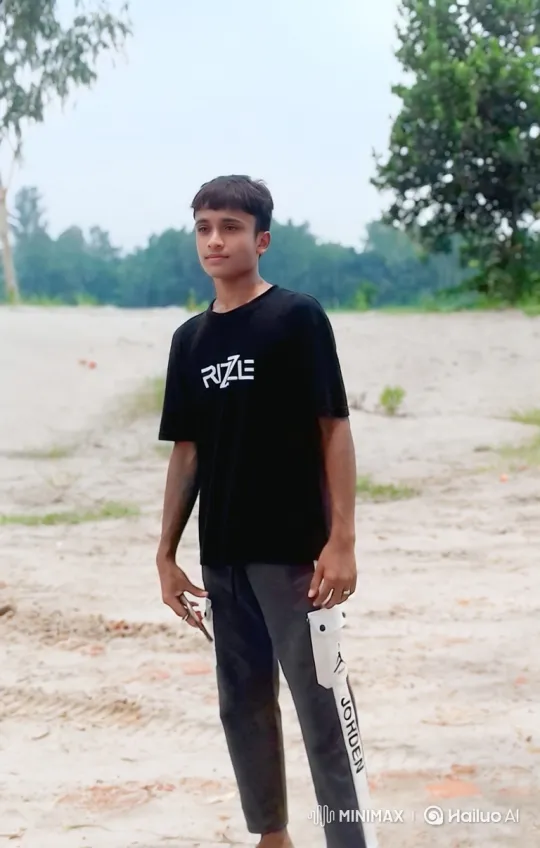 Young Man Reflects in Slow Motion Amidst Gentle Breeze – AI Generated Video | Hailuo AI