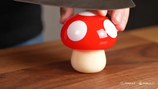 Super Mario Red Mushroom Power-Up – AI Generated Video | Hailuo AI